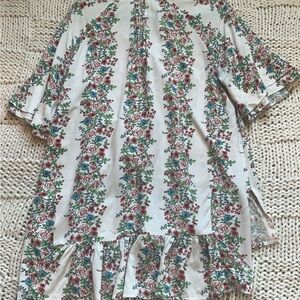 Matilda Jane white floral size m  blouse